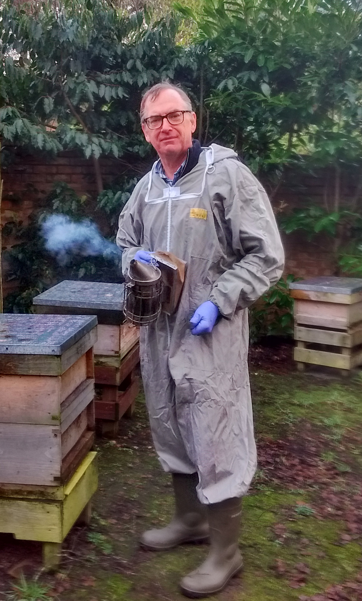 Beekeeper Charles Millar