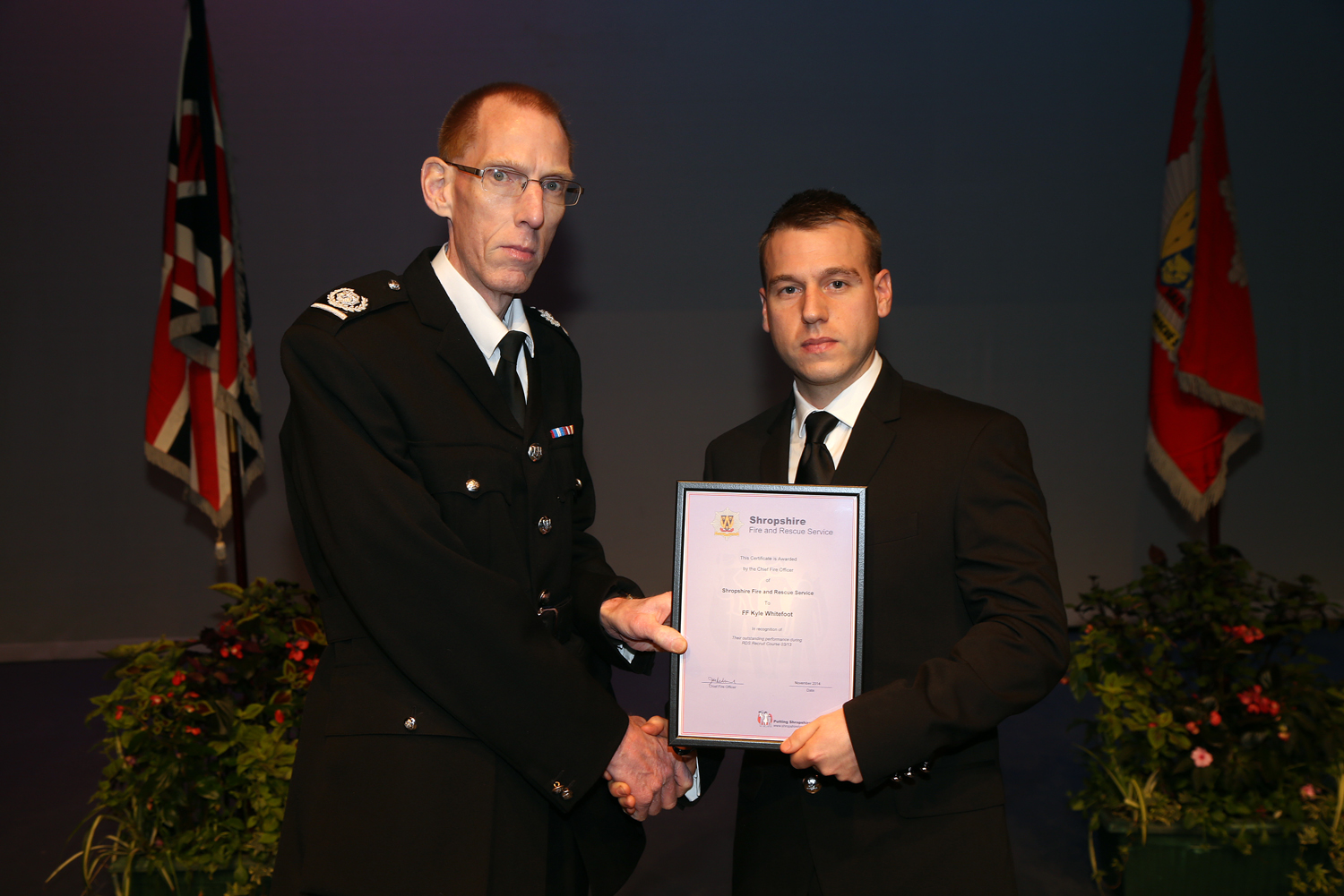 Top Student Kyle Whitefoot, of Clun