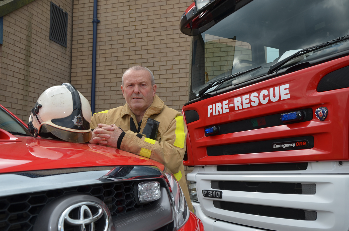 John Taylor retires from Ludlow Fire Station