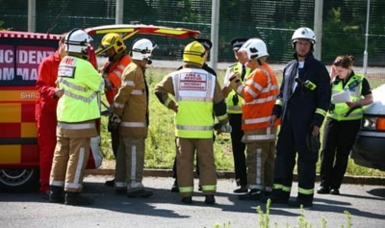 Exercise Brave Heart launched in Telford | Shropshire Fire and Rescue ...