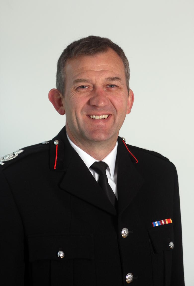 Shropshire's newly appointed Chief Fire Officer Rod Hammerton