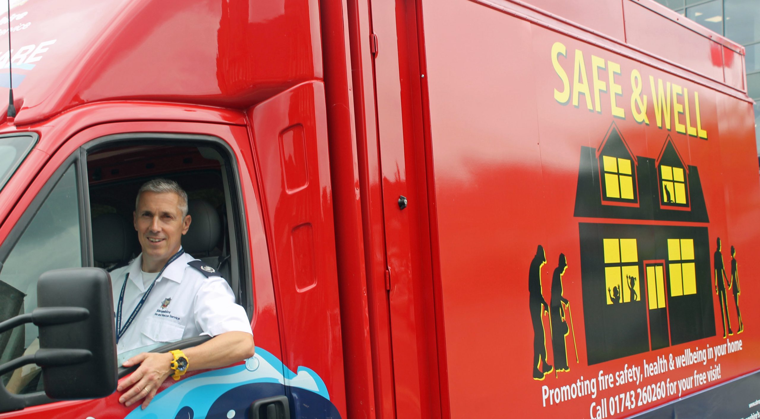 Guy and Outreach Vehicle 1