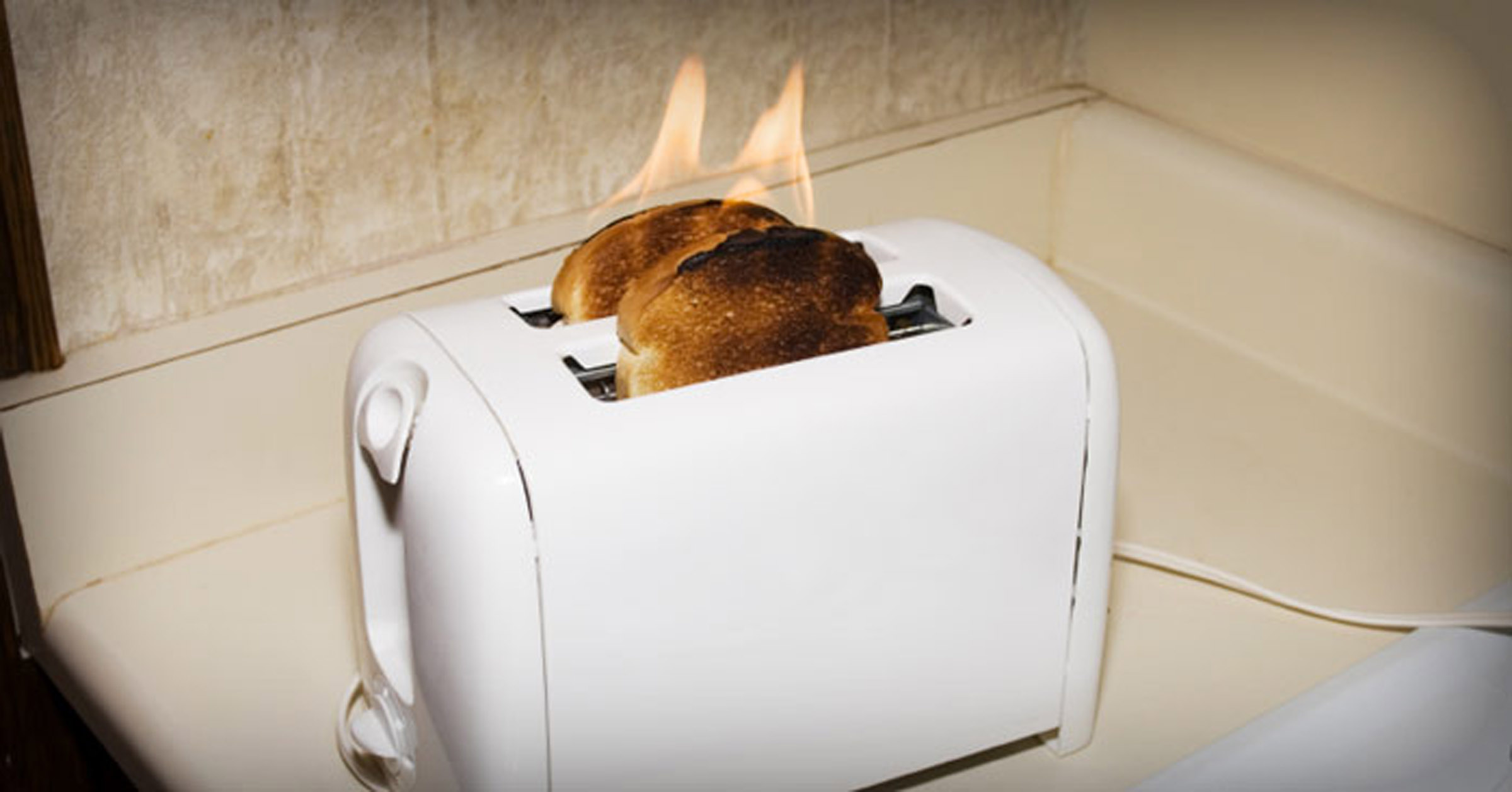 Toaster on Fire 4