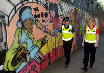 fire-and-police-walkabout