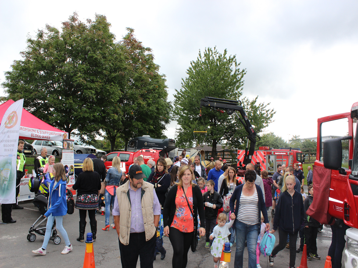 Crowds flock to fire station open days in Wellington