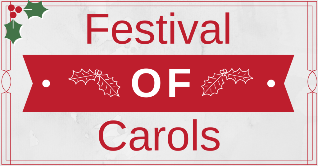 Festival of Carols Banner pic