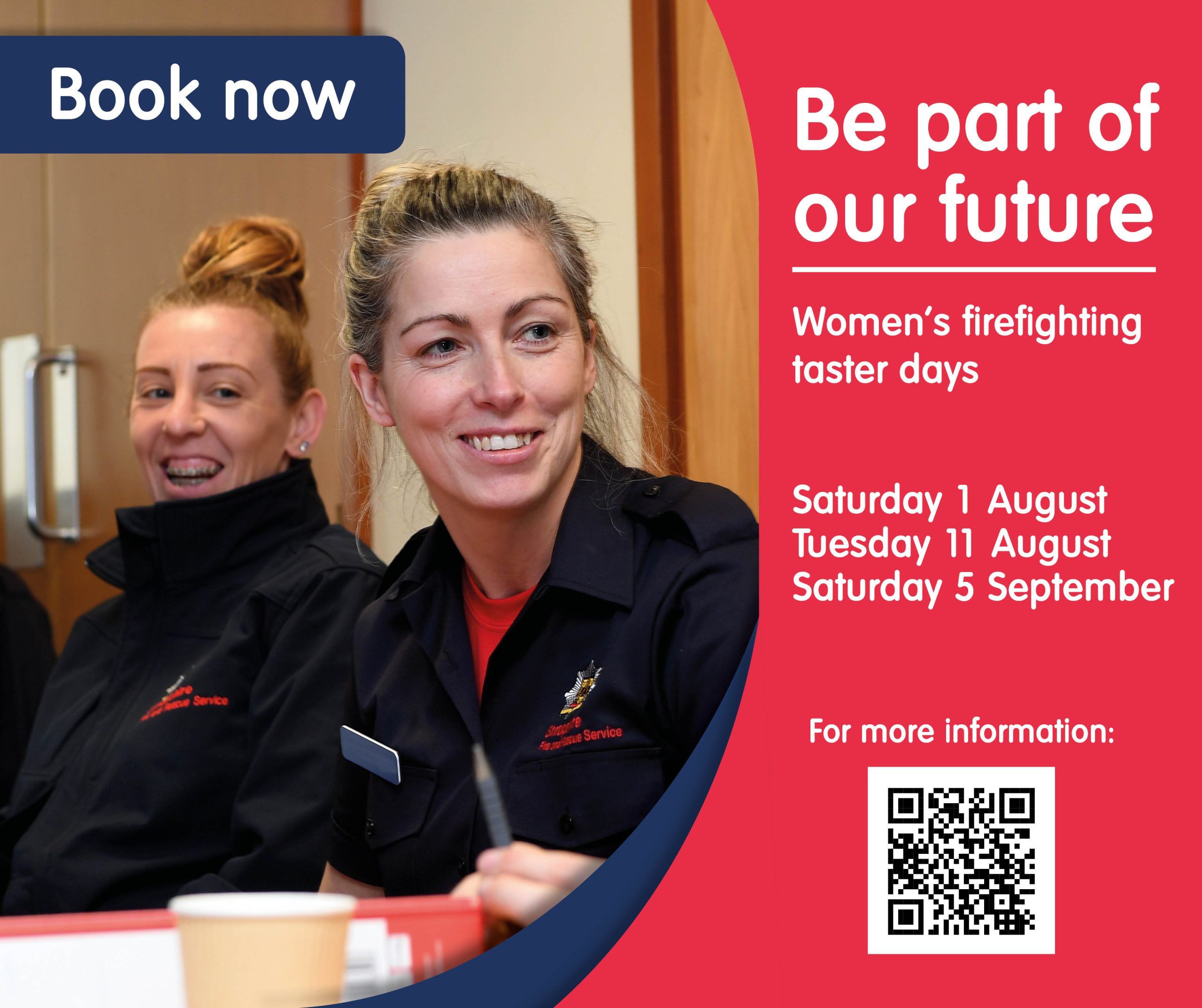 Facebook post - womens taster day