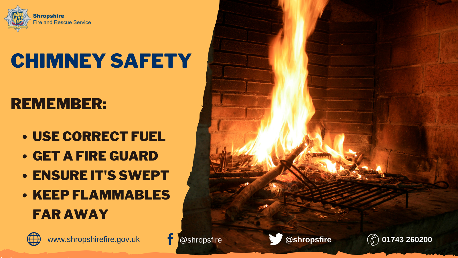 Use your chimney safely