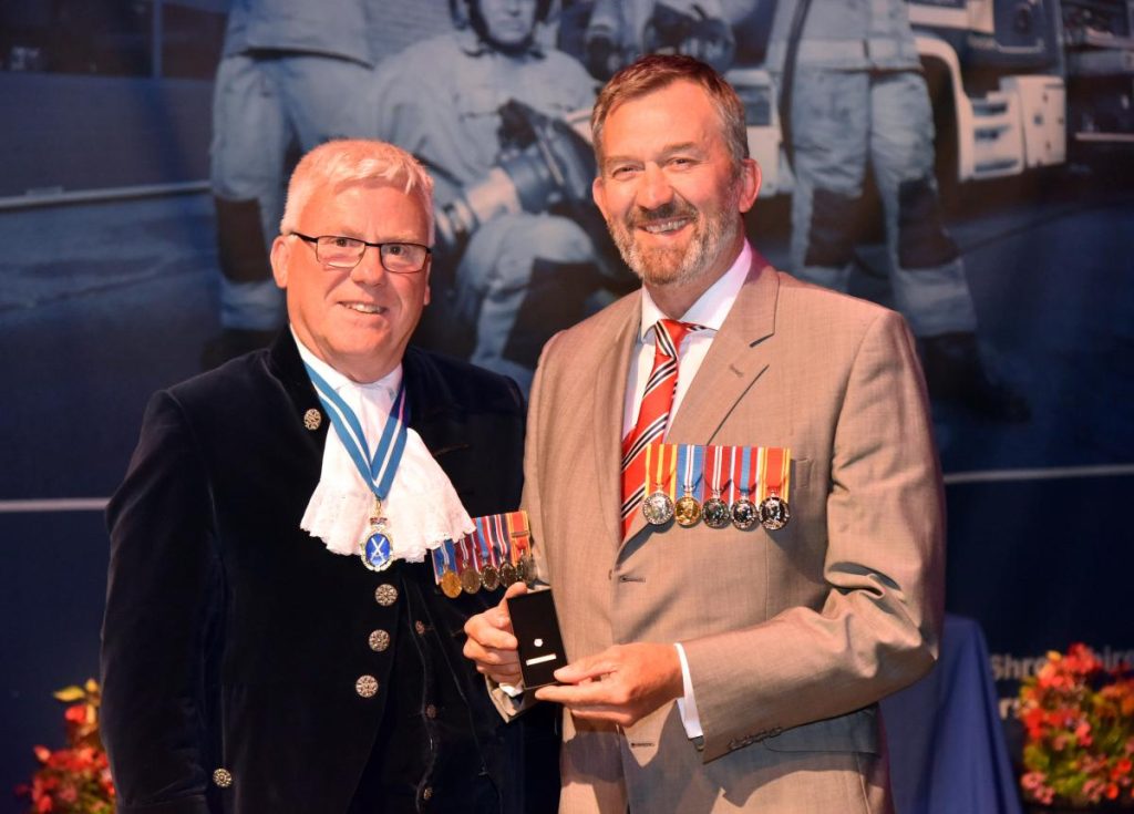 Evening of celebration for Shropshire Fire and Rescue Service at Theatre Severn