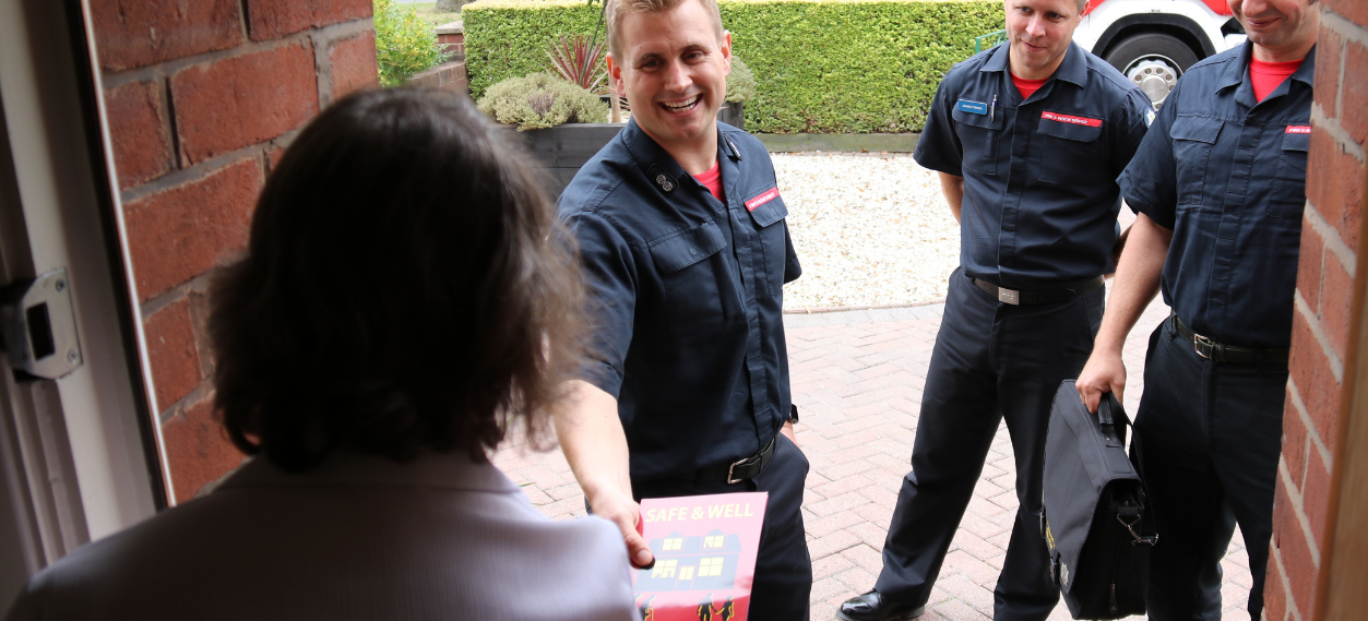 Request a Safe & Well visit from Shropshire Fire & Rescue Service